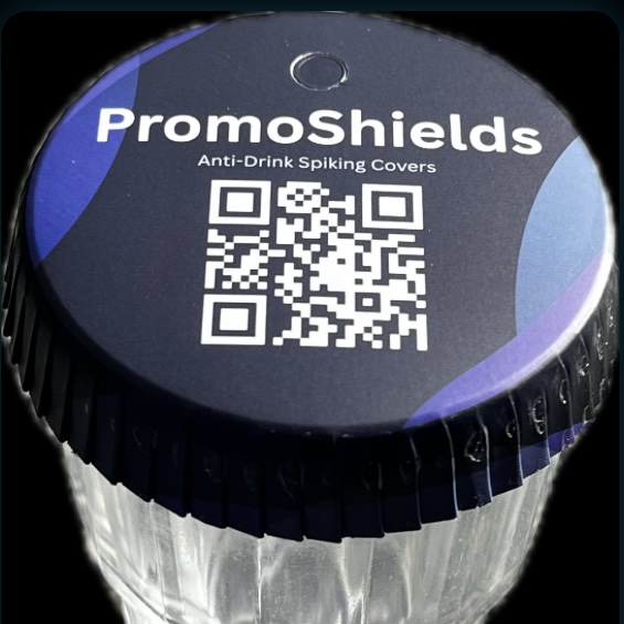 PromoShield on drink
